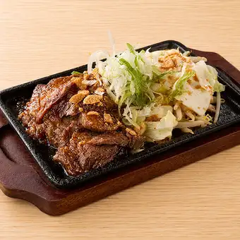 和牛ハラミ鉄板焼き