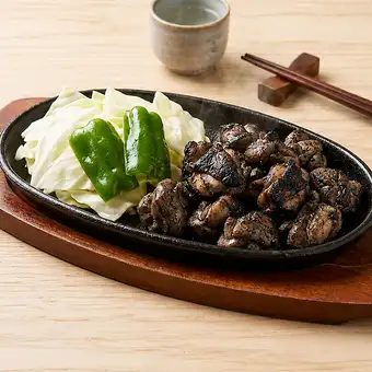 地鶏もも炭火焼き