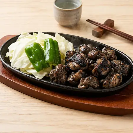 地鶏もも炭火焼き
