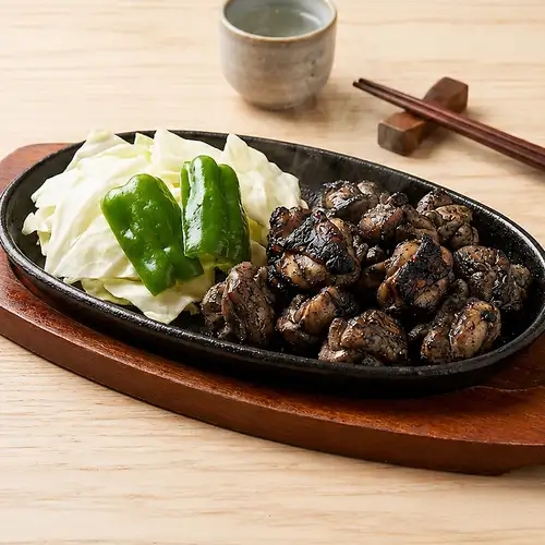 地鶏もも炭火焼き