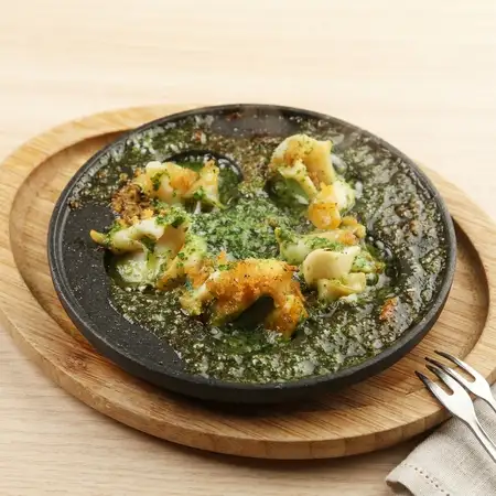キノコつぶ貝バター焼き