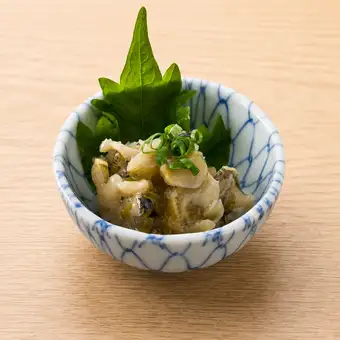 つぶ貝わさび和え