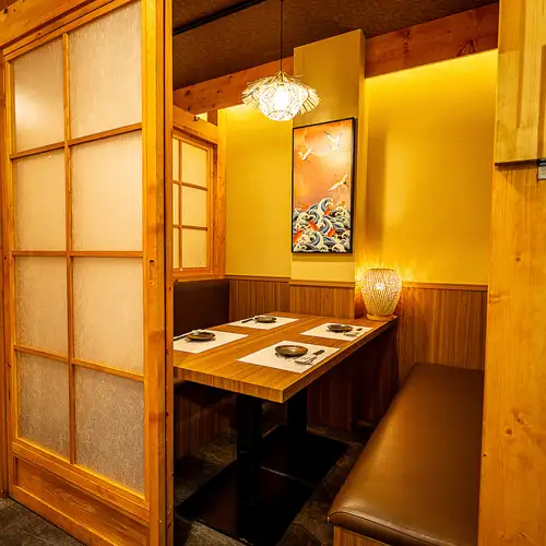 Private rooms available for parties of 2 or more!