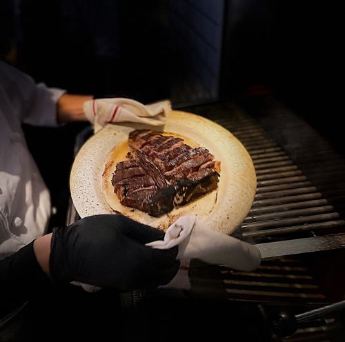 NEW YORK style aged steak