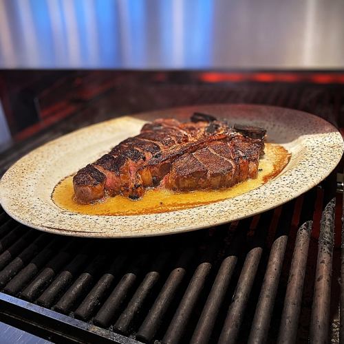 The ultimate steak cooked at a high temperature of 800℃