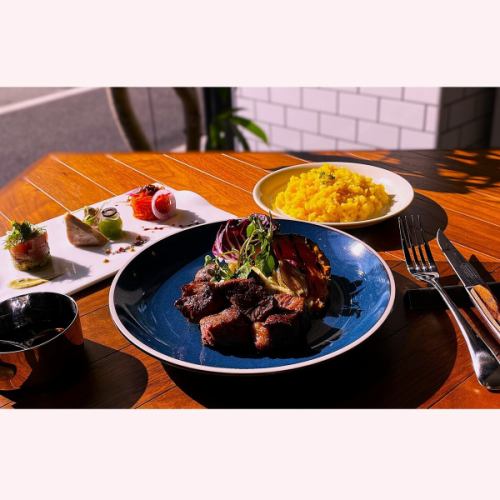 .
.
Lunch-only set: from 1,800 yen (tax included)
★ Assorted appetizers
★Bread or rice
★Main

◇\1,800 (tax included)
◆Grilled hamburger and original sausage
Or
◆Oku-Mikawa chicken thigh confit

◇\2,000 (tax included)
◆Limited quantity
Today's cut steak 150g

Great value for lunch
Prepare a set
We are waiting for you♪

H.P.URL:
https://sugimotothesteak.owst.jp/

Special mentions
*The photograph is an image.
.
.
.
#sugimotothesteak #steak #t-bone steak #t-bone #Meieki steak #Meieki restaurant #Meieki gourmet #Nagoya restaurant #Meieki dinner #Meieki #Nagoya gourmet #I want to connect with people who like meat #steak lunch #aged meat #hamburger #Meieki lunch #Nagoya hamburger #bar #Nagoya bar #Meieki 3-chome #After work #Bistro #I want to connect with people who like meat #Meat stagram #Bistro lunch #Bistro