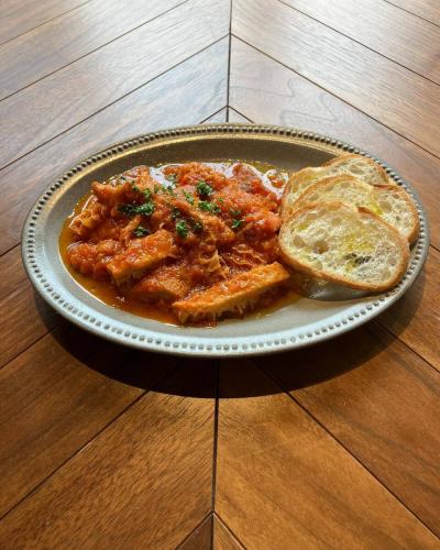 Today's dish
<Trippa and chorizo stewed in tomato sauce>
The second stomach of a cow (hachinosu) is slowly stewed with vegetables and spicy sausage for added flavor.It is carefully prepared so you can enjoy it without any unpleasant odor from the innards.How about having this with beer?

#nagoya#nagoyastation#steak#tbonesteak#wagyu#nagoyadinner#wine
#Nagoya #Beef removal #T bone beef removal #Wagyu beef #Wagyu beef removal #Nagoya dinner #Wine
#Sugimoto #SugimotoTheSteak #AgedMeat #Wine #Steak #Nagoya #MeiStation #InternationalCenter #T-boneSteak #WagyuSteak #AgedRibLoin