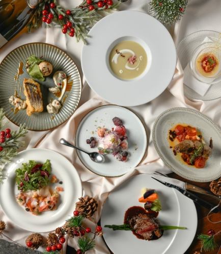 ★2025★12/20~12/25◆Christmas limited course◆Includes welcome champagne★