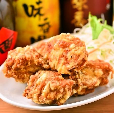 若鶏の唐揚げ／イカ団子