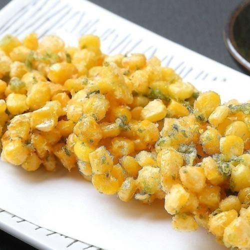 Tokachi corn tempura