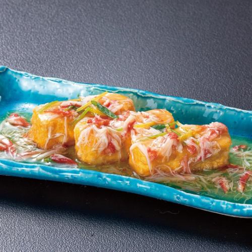 出汁巻きかに餡かけ