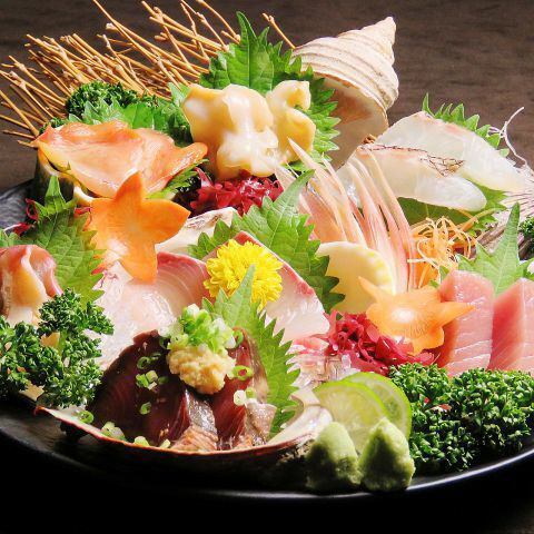 うなりのおまかせ盛り合わせ(7種)
