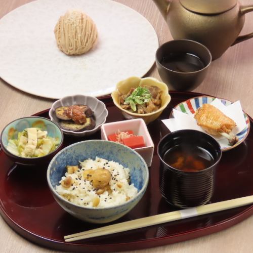 至福の栗料理をご提供