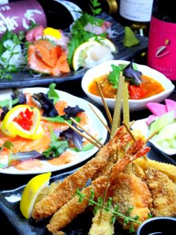 [OK on the day!! Banquet course] 10 dishes + 2 hours of all-you-can-drink included★3,500 yen!