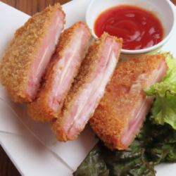 햄 치즈 커틀릿
