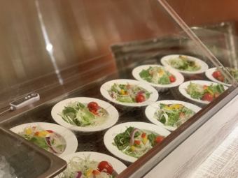 Salad buffet renewed OPEN ◎