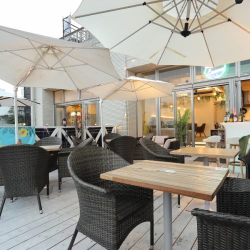 海を望む癒し空間