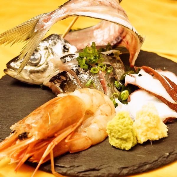 [Fresh seafood] 3 servings of sashimi