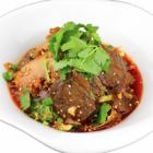 Secret recipe beef and tripe with spicy sauce