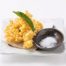 とうもろこしのかき揚げ