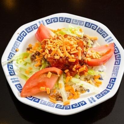 【タコライス】