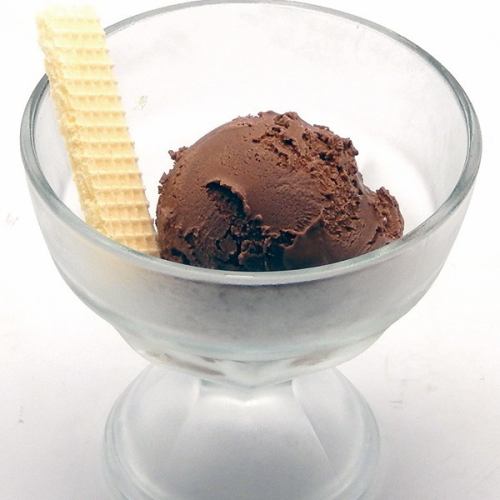 チョコ　アイスクリーム