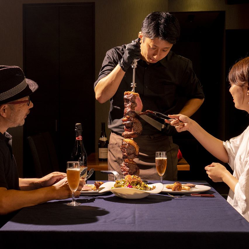 All-you-can-eat 20 kinds of Churrasco, the largest number in Kanto!
