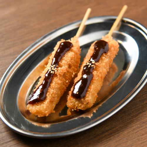 味噌串カツ 2本