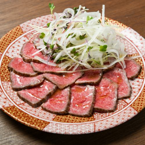 牛赤身のカルパッチョ S/L