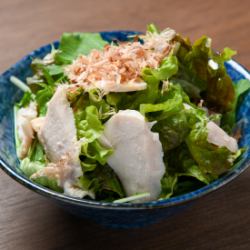 蒸し鶏のさっぱりサラダ