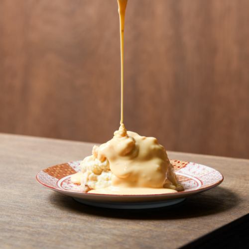 ぶっかけチーズのポテサラ