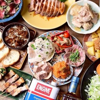 ◇牛赤身肉のカルパッチョ×博多串4種×和牛ステーキ◆九州贅沢コース<120分飲み放題>7000円