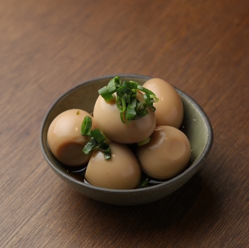 うずら卵の醤油漬け