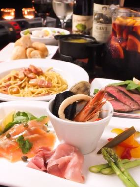 ★여성 한정★맛집 여자회!! <전9품>3280엔(부가세 포함)