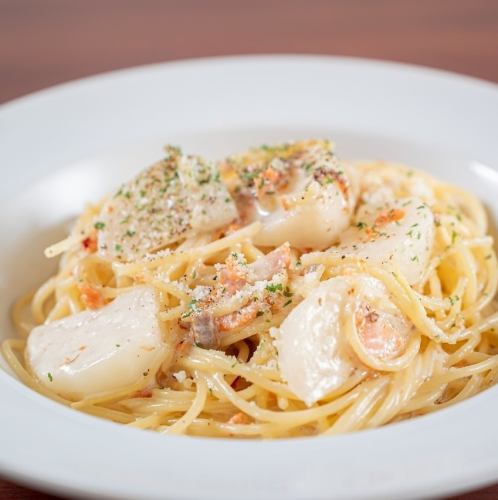 1/13火曜日から【パスタセット】スモークサーモンと蕪のジンジャークリーム