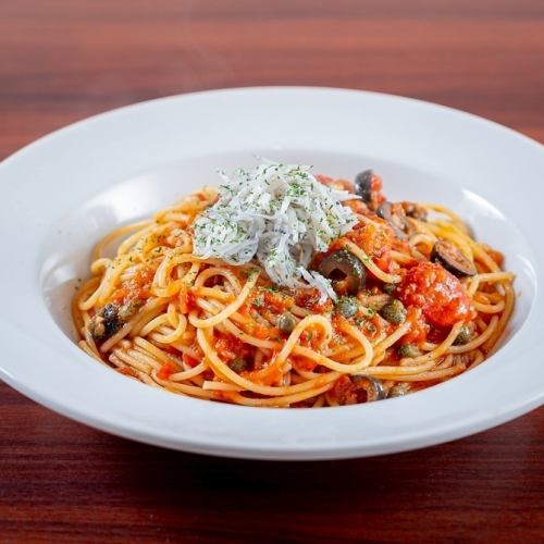 4/8~ [Pasta Set] Shirasu Puttanesca