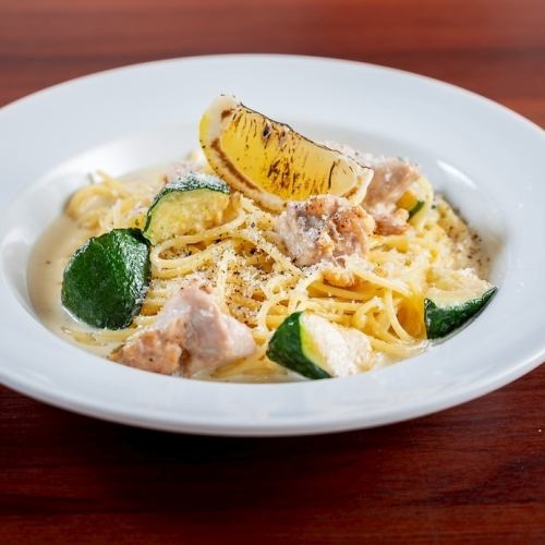 5/19~ [Pasta Set] Chicken and Zucchini Lemon Cream