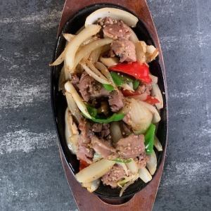 Stir-fried gizzard