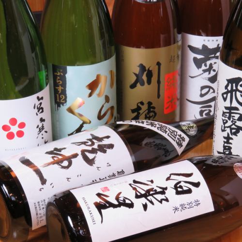 Sake from all over Tohoku sake