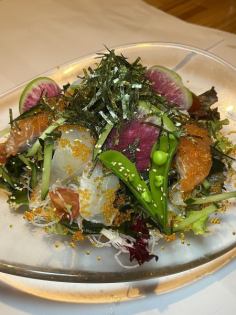 luxury seafood salad