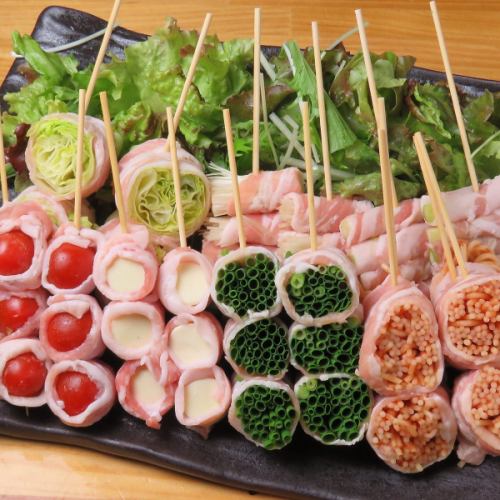 “特色”蔬菜串非常受歡迎！