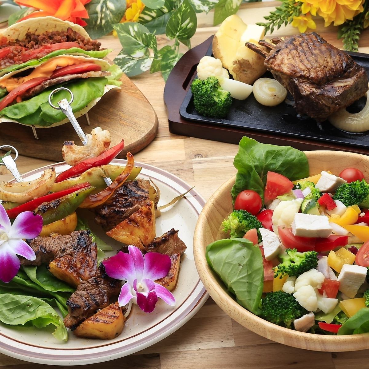 ランチからディナーまで宿泊のお客様以外でも利用可能です♪