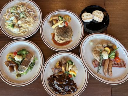 ランチ　1230円～3,190円（税込）程度