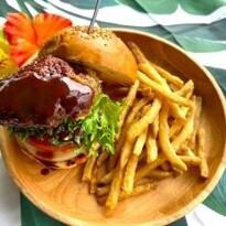 大分県産しいたけバーガー