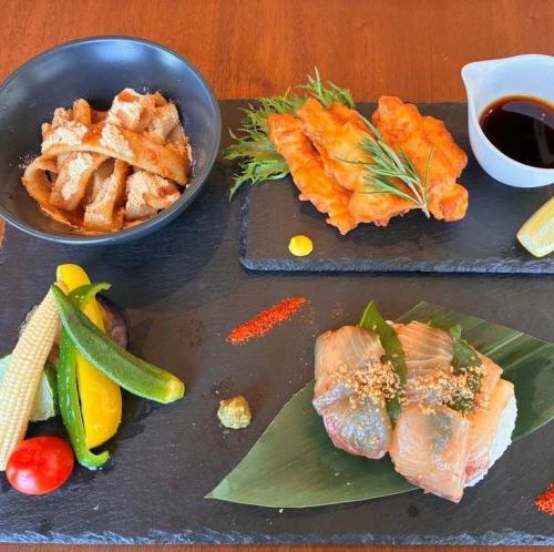 Takka特製　大分満載プレート