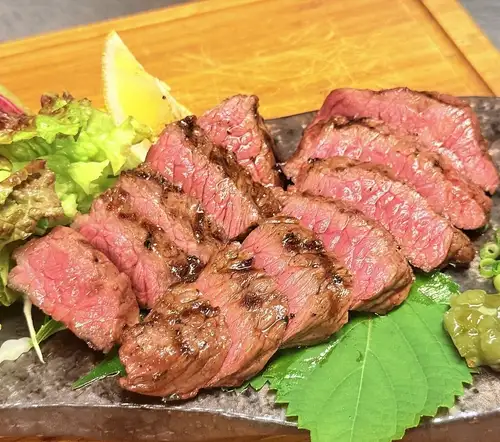 数量限定　鹿児島黒牛イチボのグリル