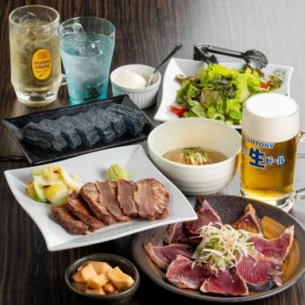 【2H飲放付き】たん治郎大注目の「銅コース」☆牛タンの角煮・仙台牛タン焼きなど全8品5,000円