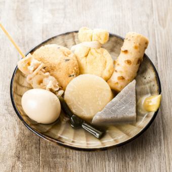 [Sunday-Thursday only banquet course] Oden hotpot with our proud broth ☆ "7 dishes total" with 2 hours of all-you-can-drink for 3,850 yen