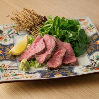 低温調理のローストビーフ