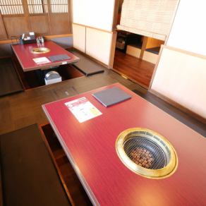 You can relax in the spacious tatami room where you can stretch your legs.